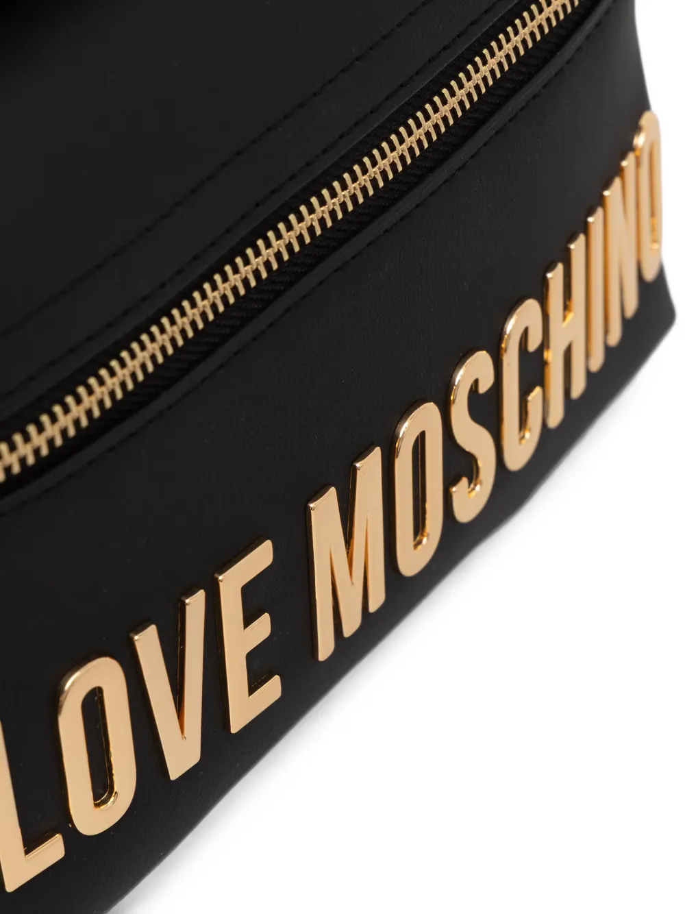 Love Moschino Rugzak met logo Zwart