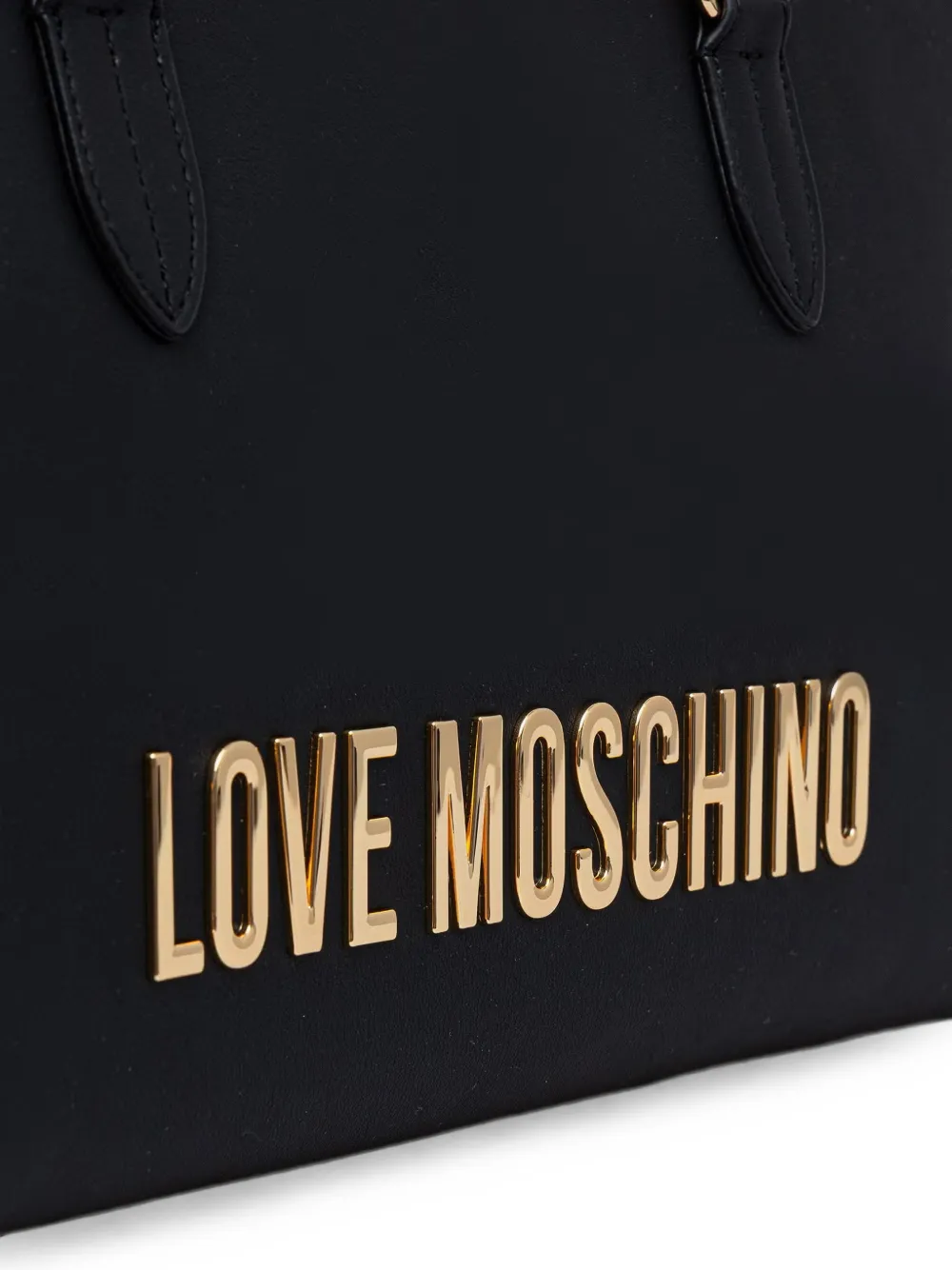 Love Moschino Heuptas met logoplakkaat Zwart