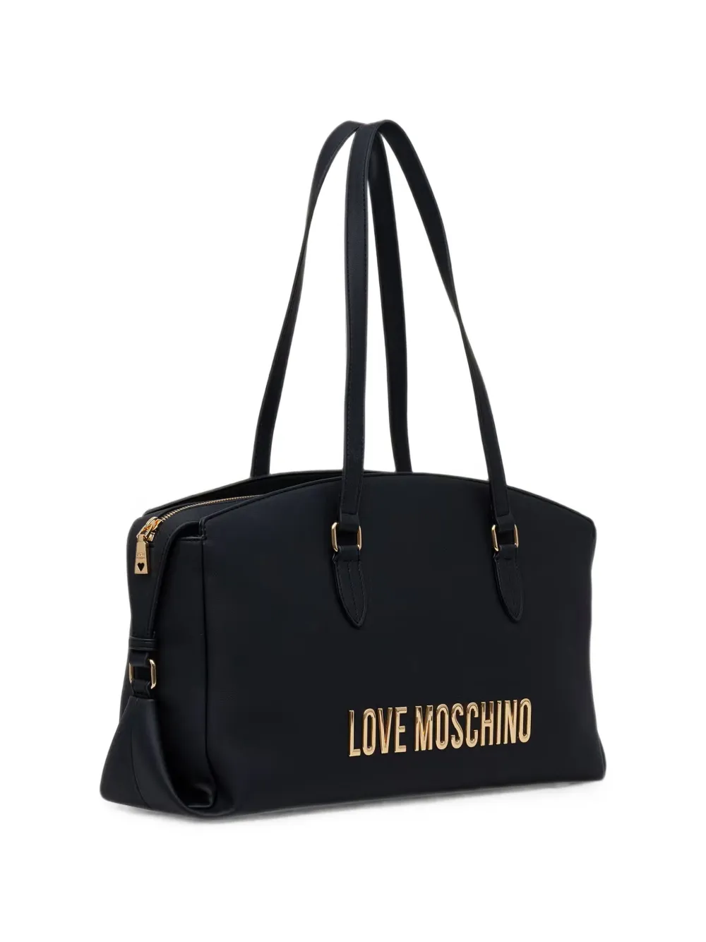 Love Moschino Heuptas met logoplakkaat Zwart