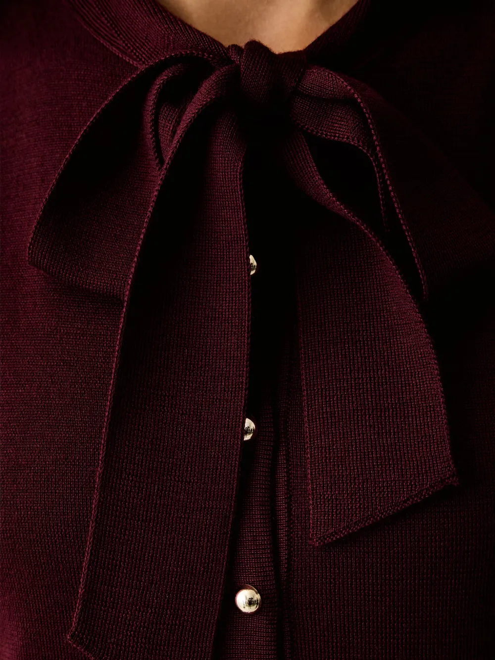 LUISA SPAGNOLI Masuria bow-detail belted midi dress Rood
