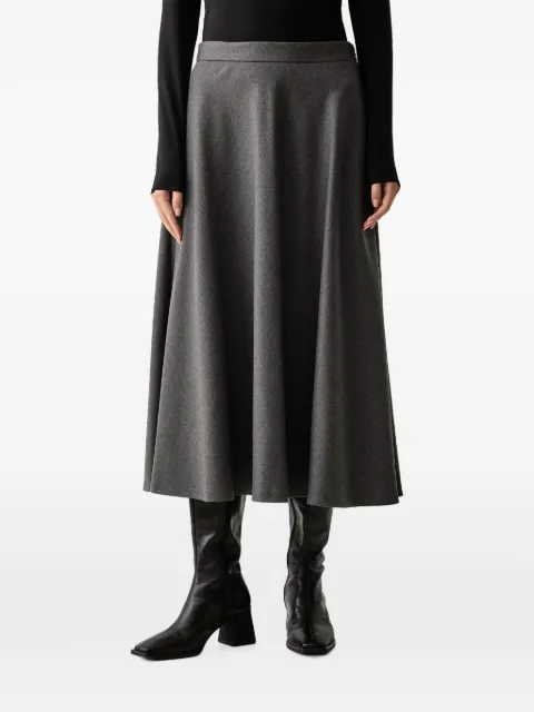 LUISA SPAGNOLI high-waisted A-line midi skirt