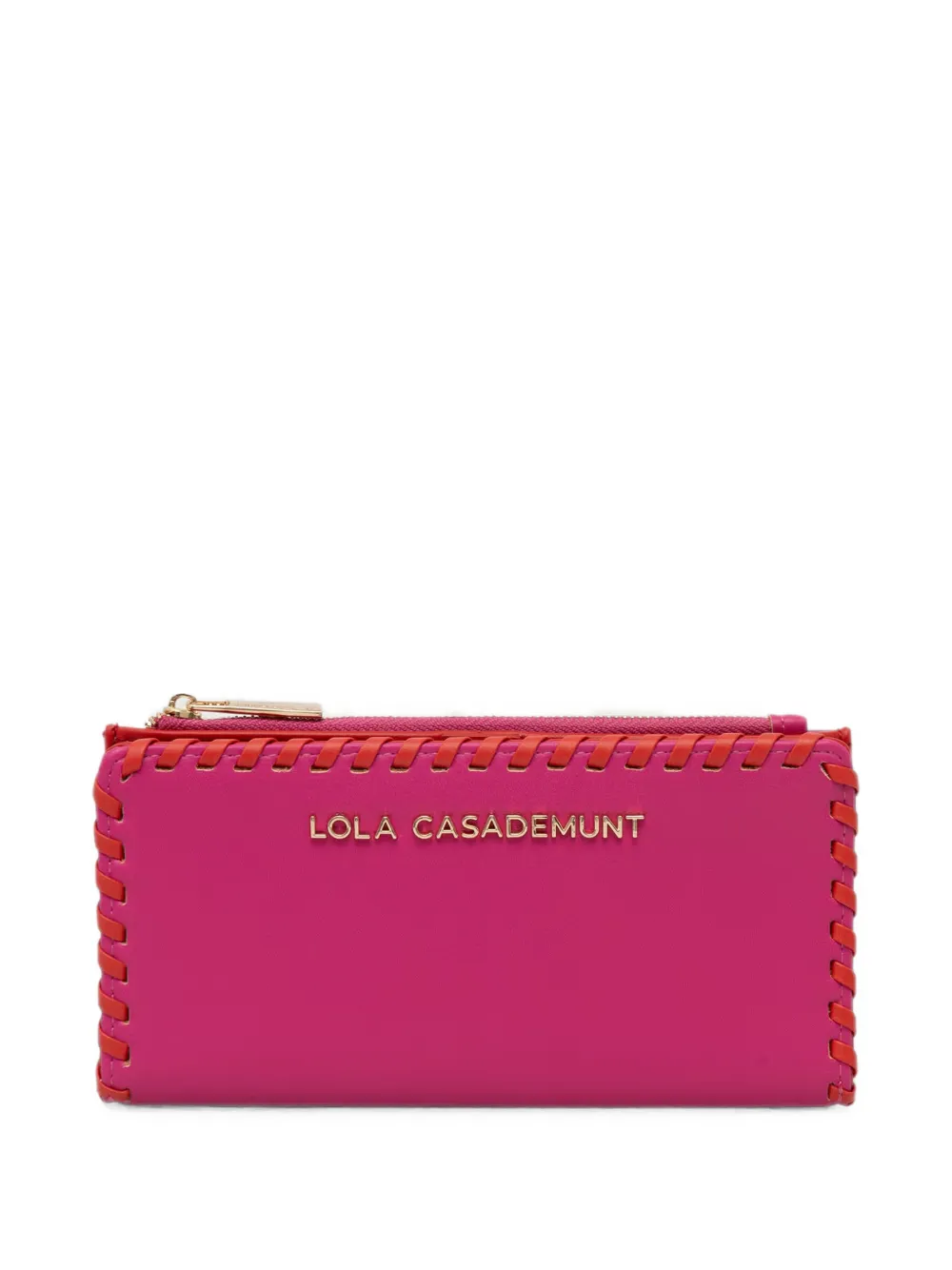 Lola Casademunt whipstitch-trim wallet