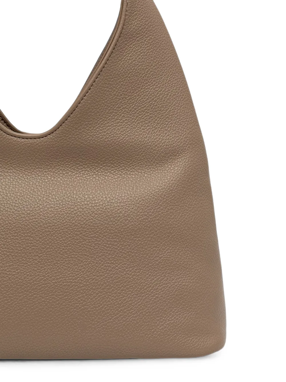 Love Moschino Shopper met logoplakkaat Beige