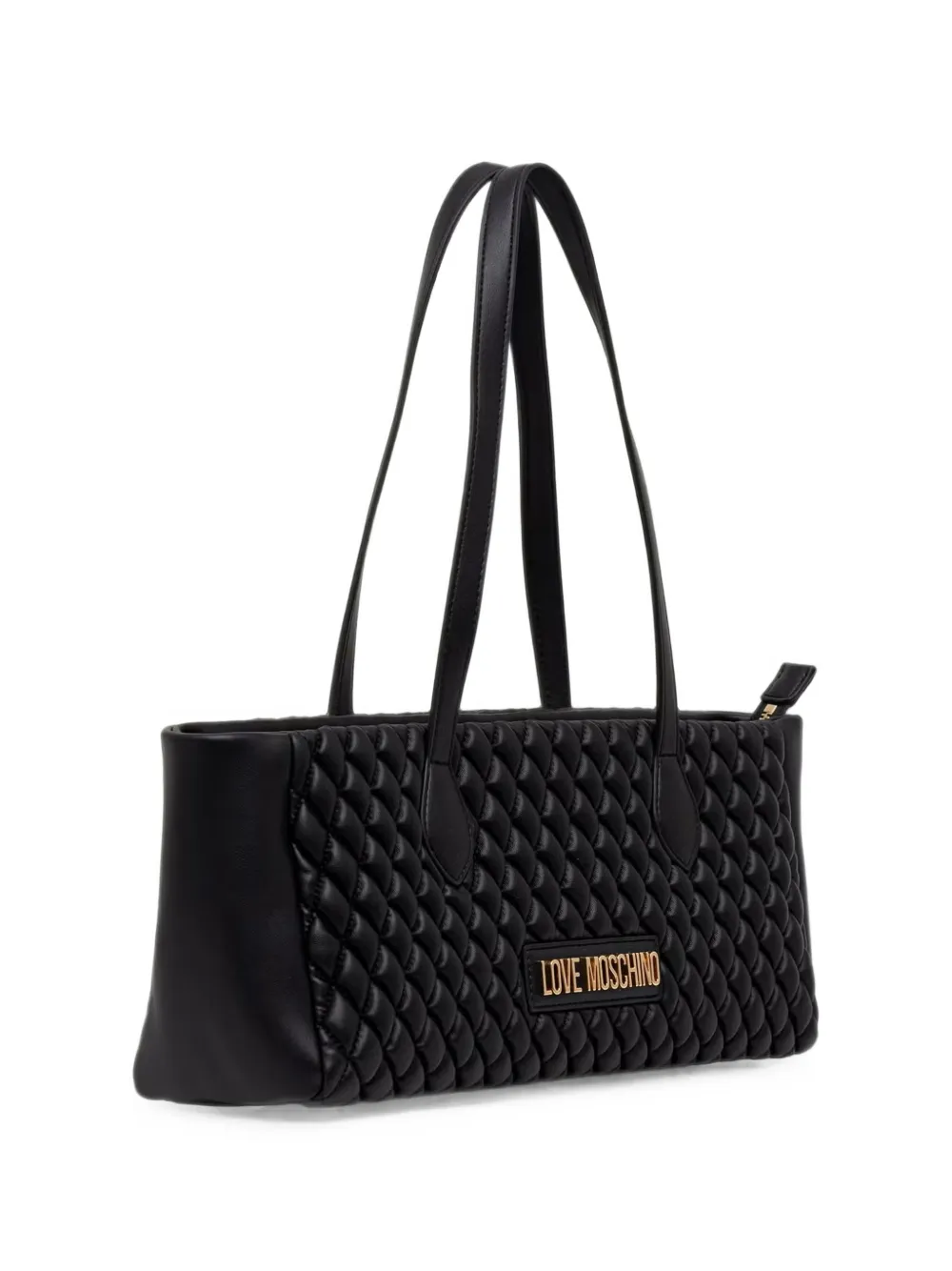 Love Moschino Gewatteerde shopper Zwart