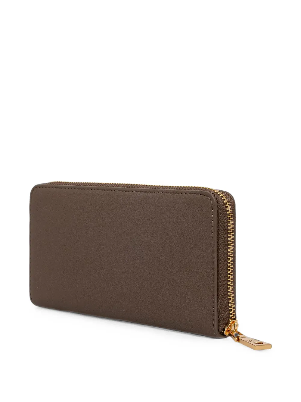 Love Moschino Portemonnee met logoplakkaat Bruin