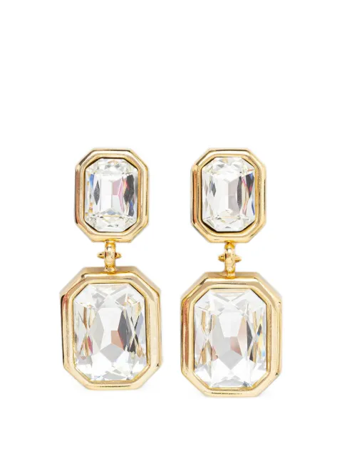 LUISA SPAGNOLI Nordici crystal-embellished drop earrings