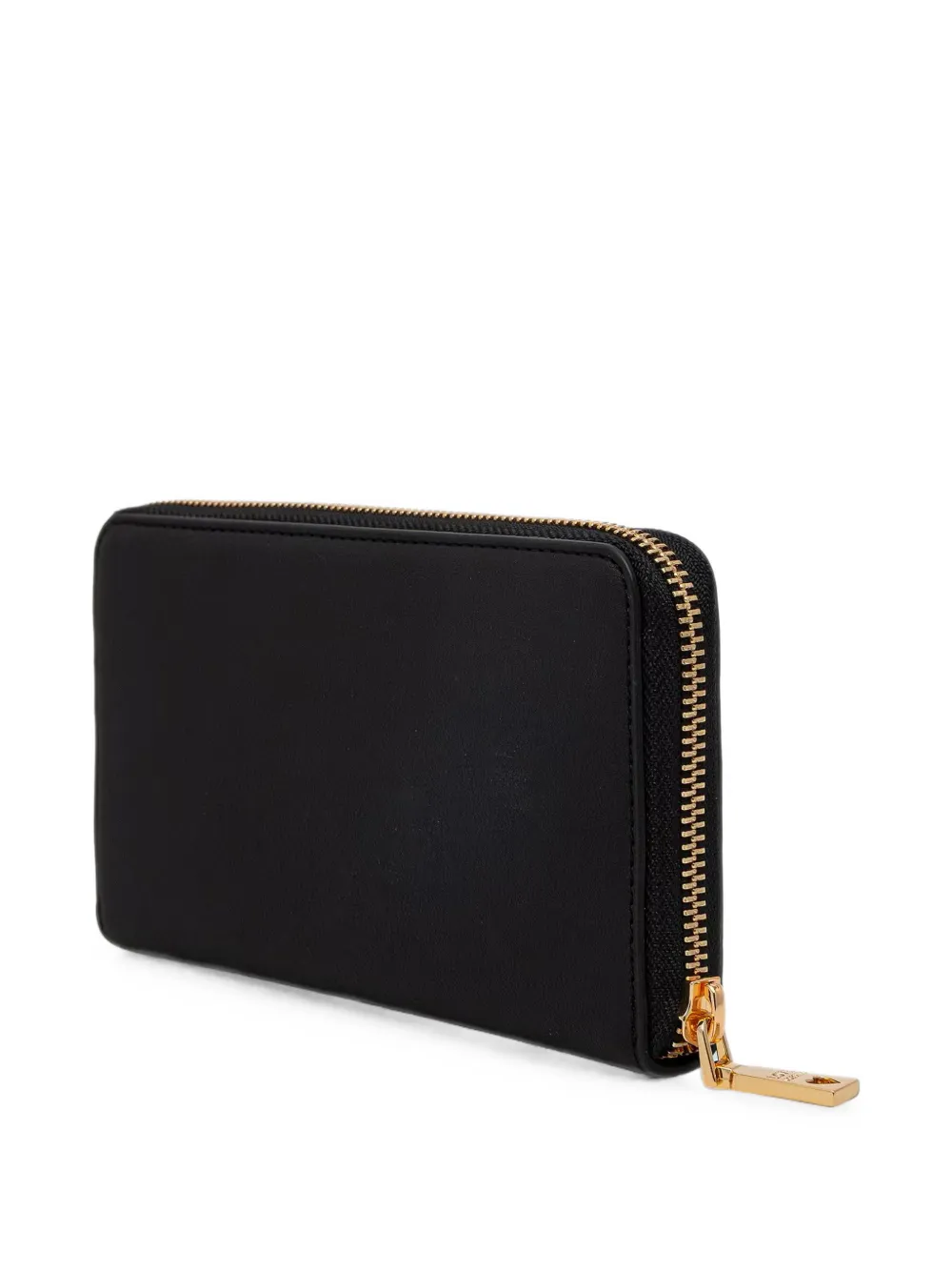 Love Moschino Portemonnee met logoplakkaat Zwart