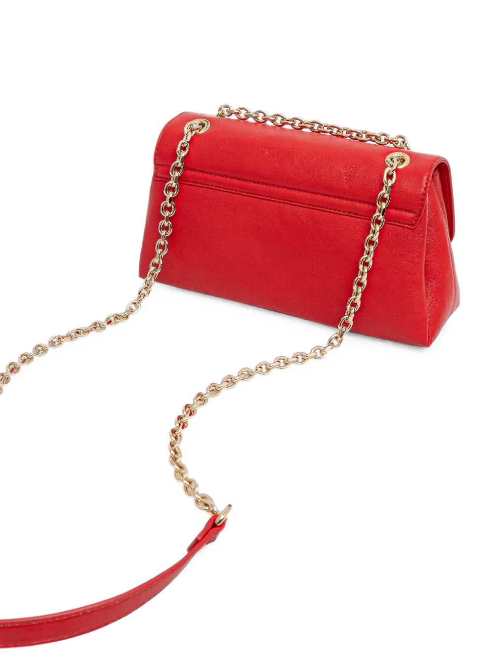 Love Moschino Crossbodytas met logoplakkaat Rood
