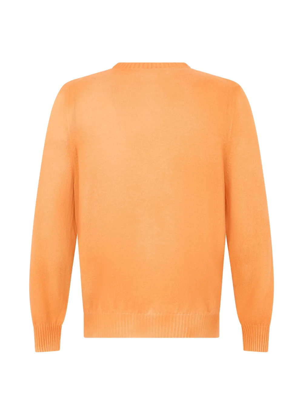 Fedeli Kasjmier trui met ronde hals Oranje
