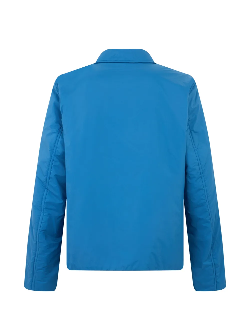 Herno button-up collared jacket Blauw