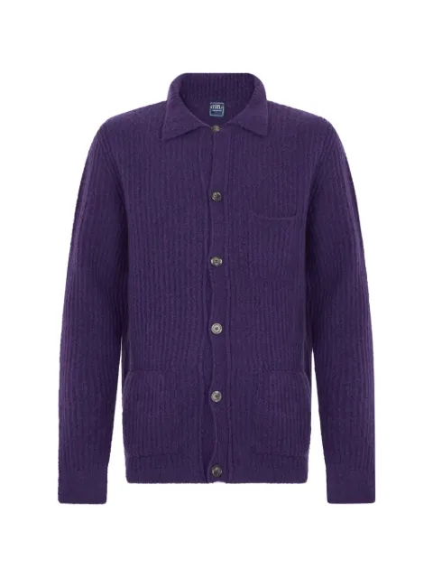 Fedeli ribbed-knit button-up cardigan