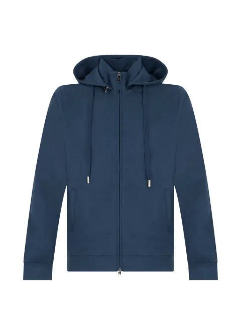 Fedeli zip-up cashmere hoodie
