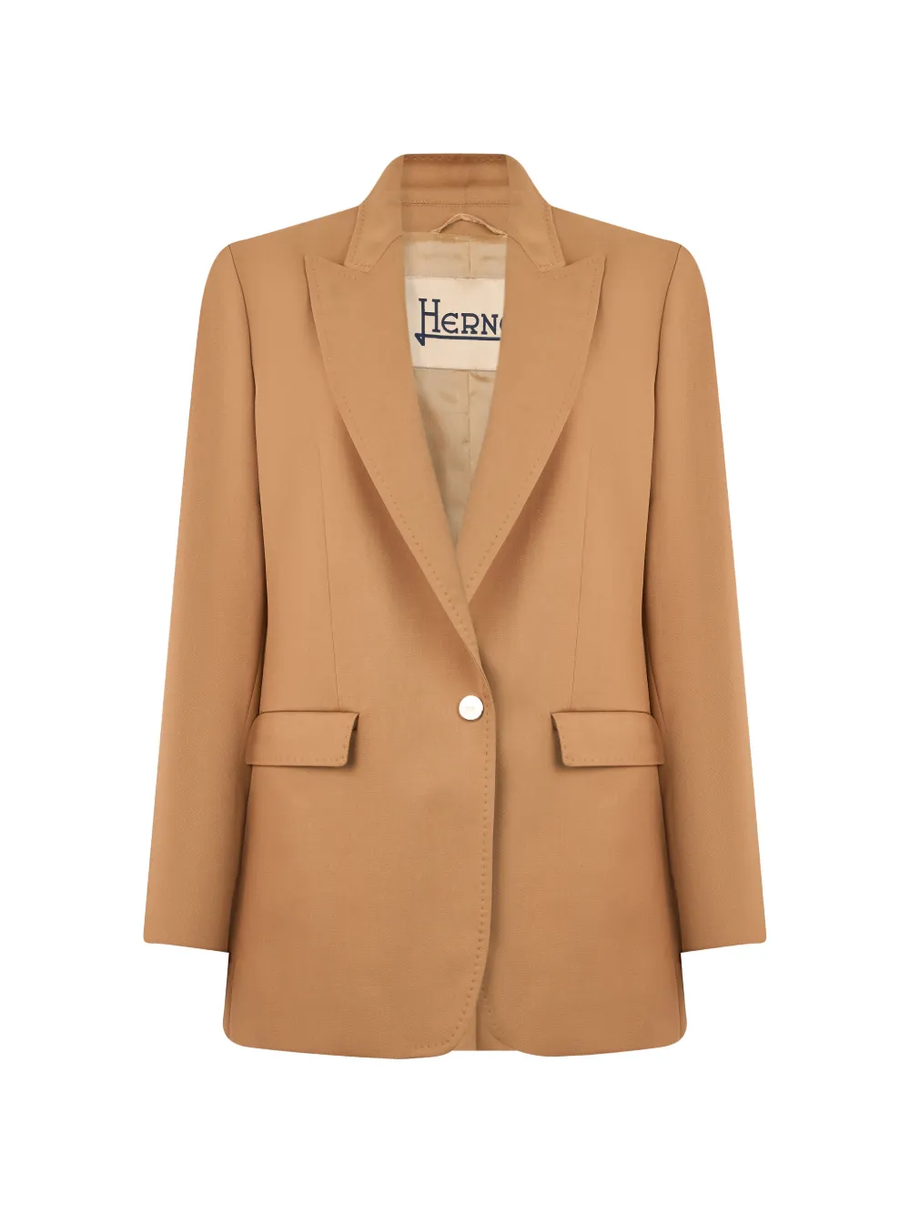 Herno single-breasted shawl-lapel blazer · 42