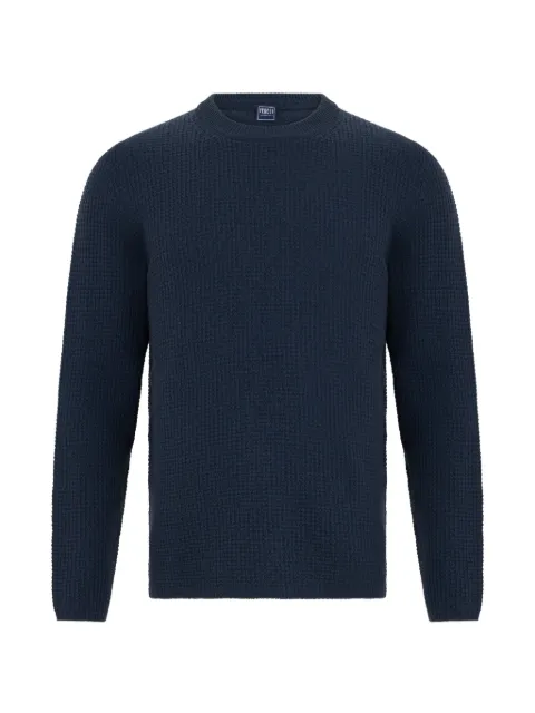 Fedeli waffle-knit crew-neck sweater