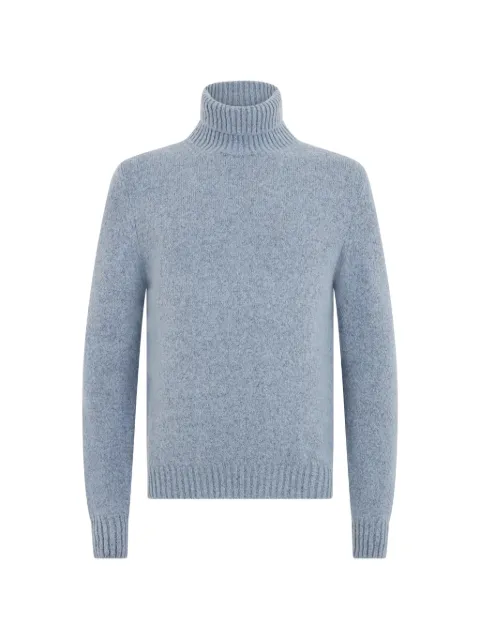 Fedeli high-neck long-sleeve sweater