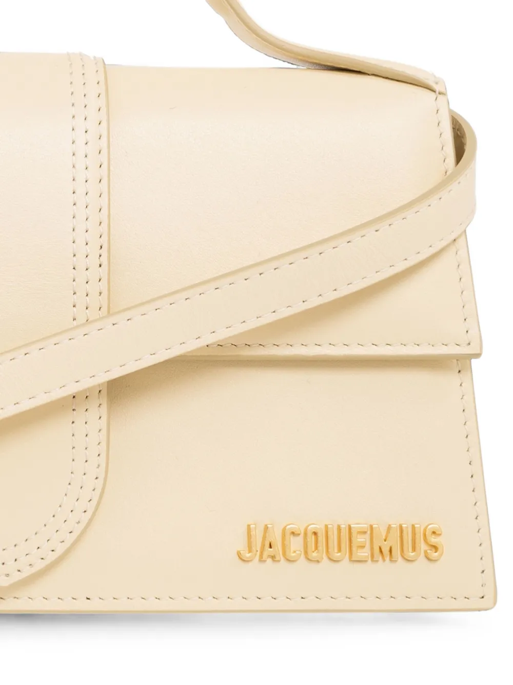 Jacquemus Le Grand Bambino suède shopper Beige
