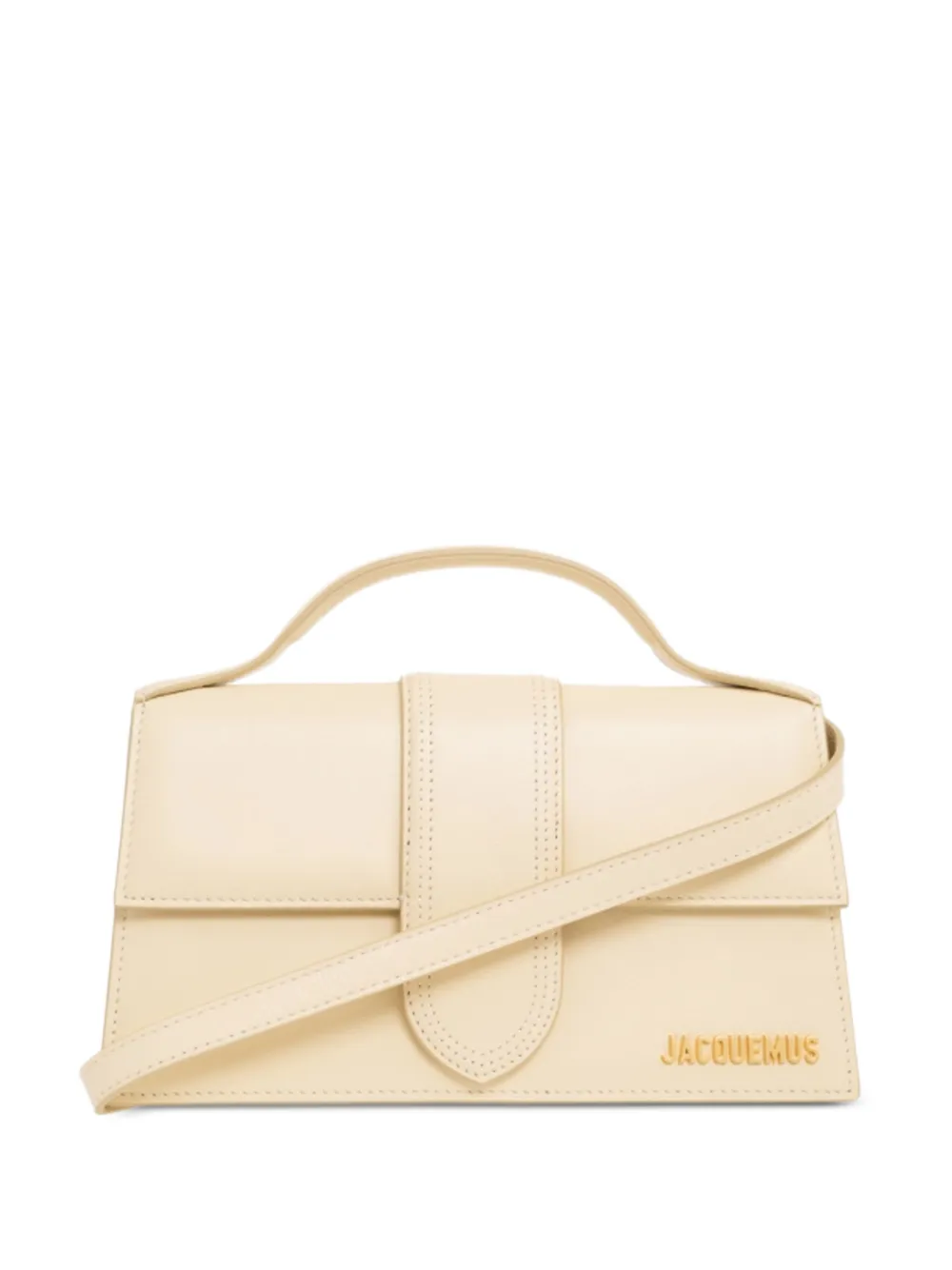 Jacquemus Le Grand Bambino suède shopper Beige