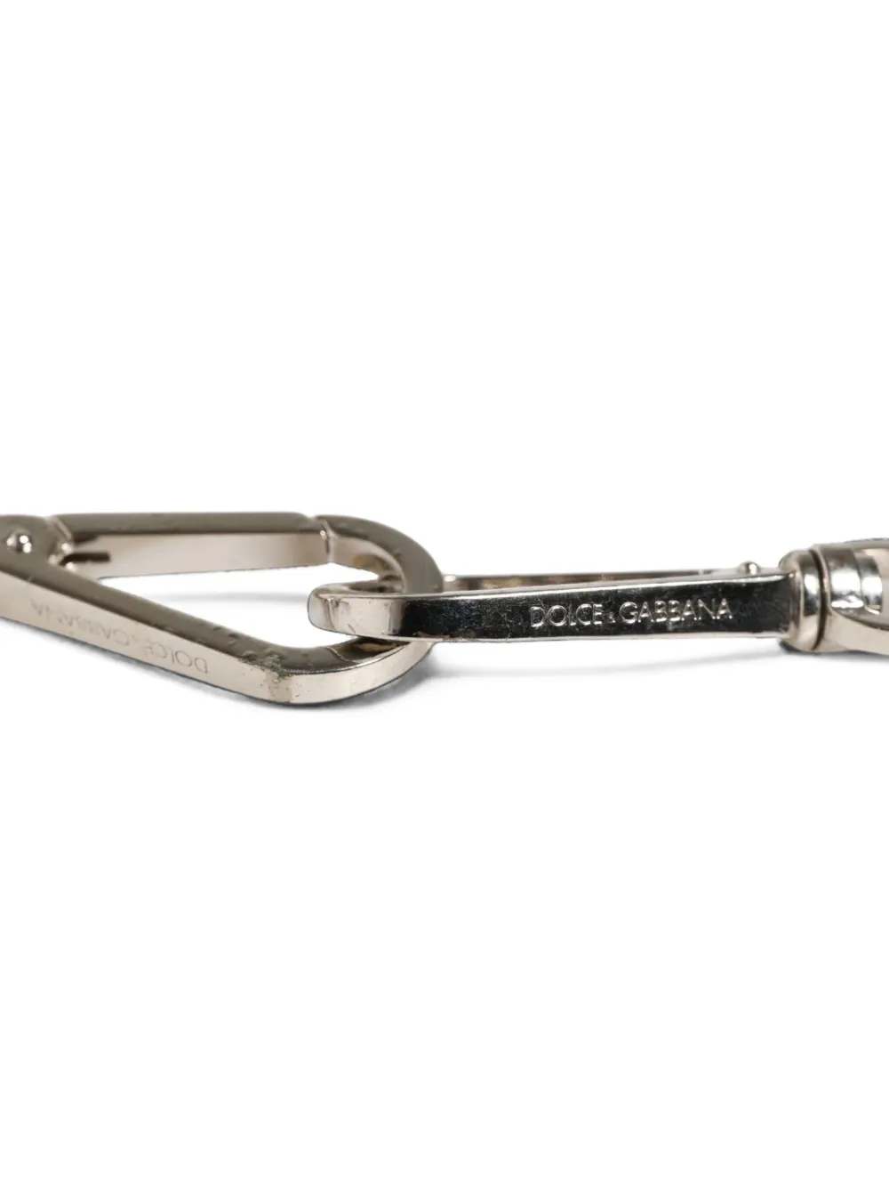 Dolce & Gabbana Schouderband met DG-logo en ketting Zwart