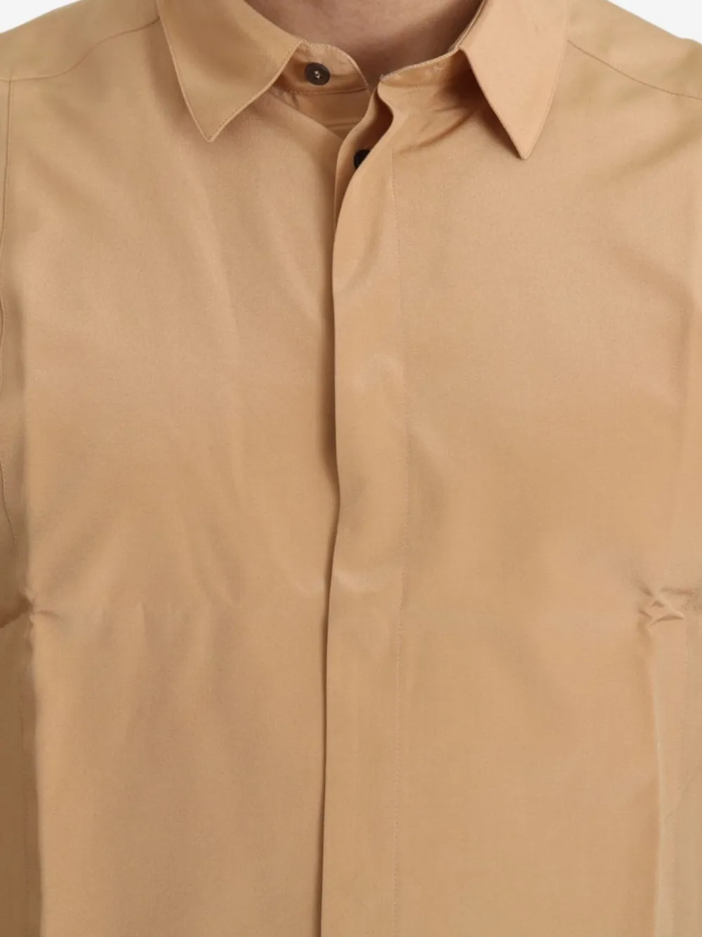 Dolce & Gabbana Zijden overhemd Beige