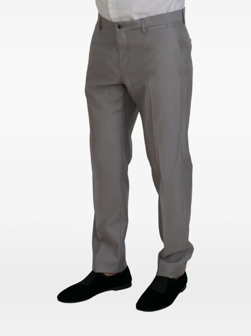Dolce & Gabbana three-piece slim-fit suit (set of three) Grijs