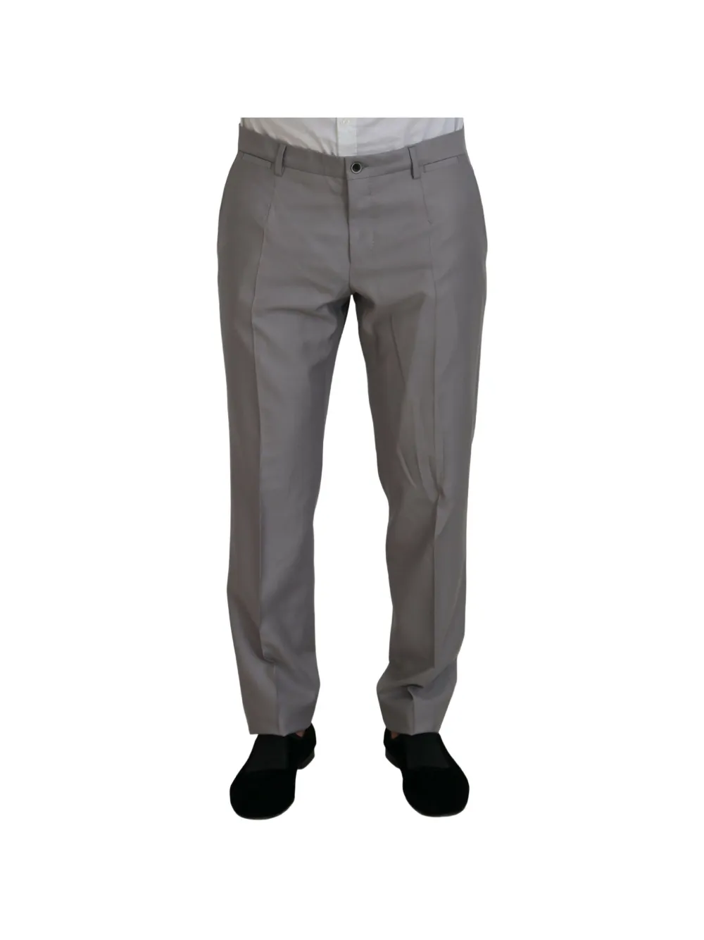 Dolce & Gabbana three-piece slim-fit suit (set of three) Grijs