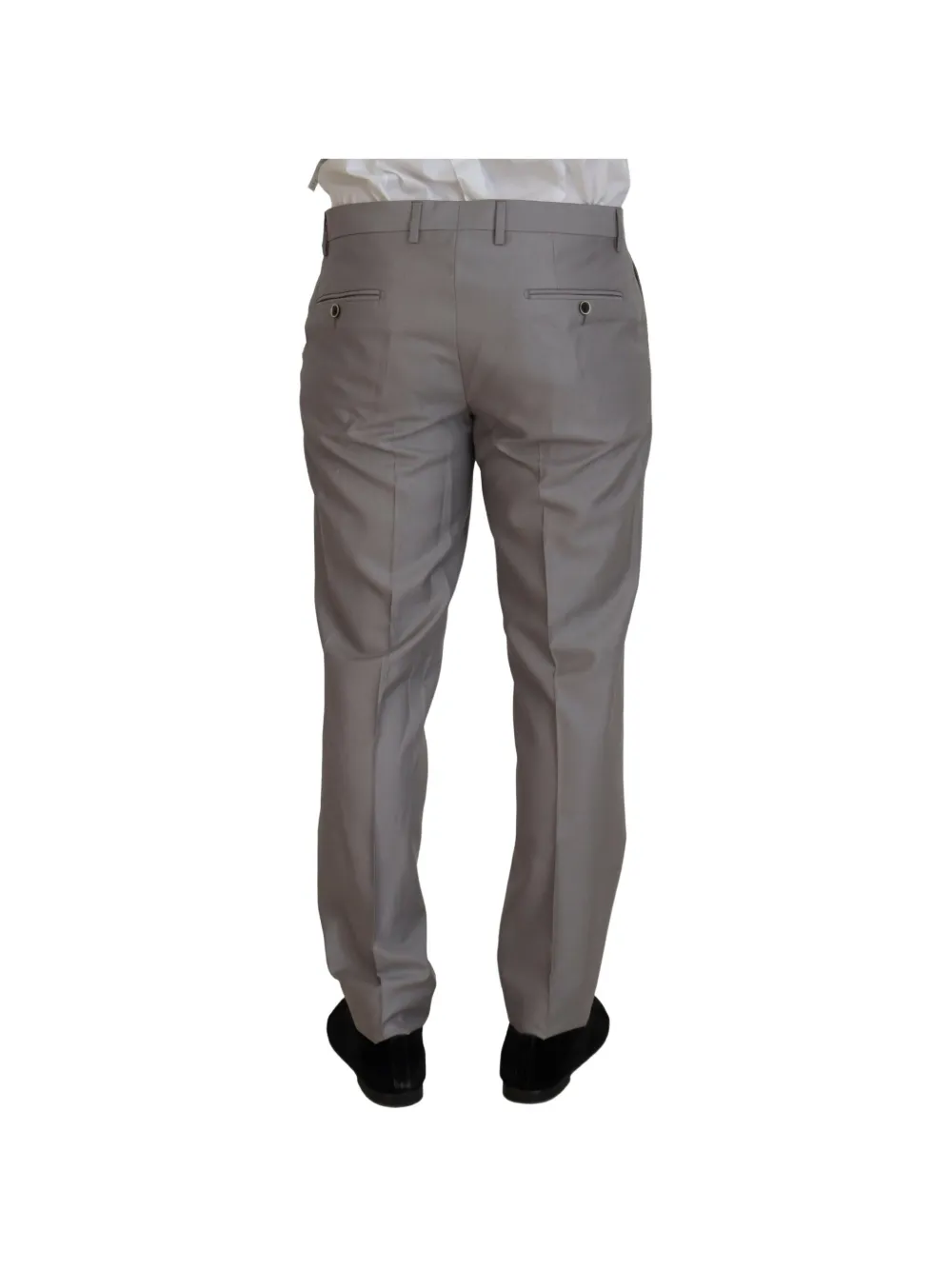 Dolce & Gabbana three-piece slim-fit suit (set of three) Grijs