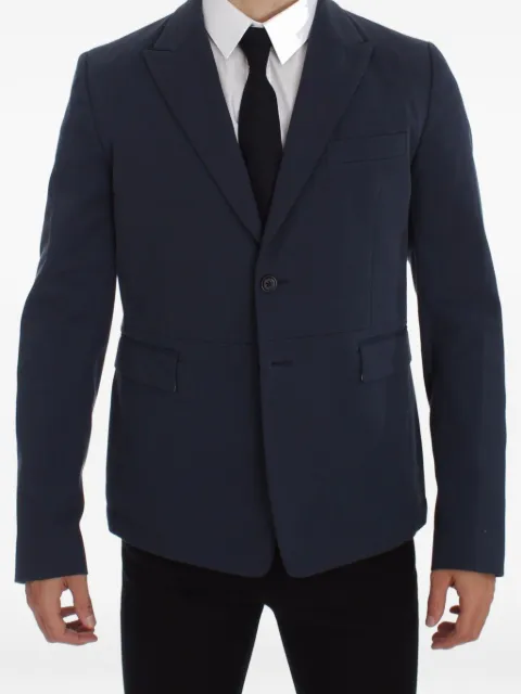 Dolce & Gabbana single-breasted cotton blazer