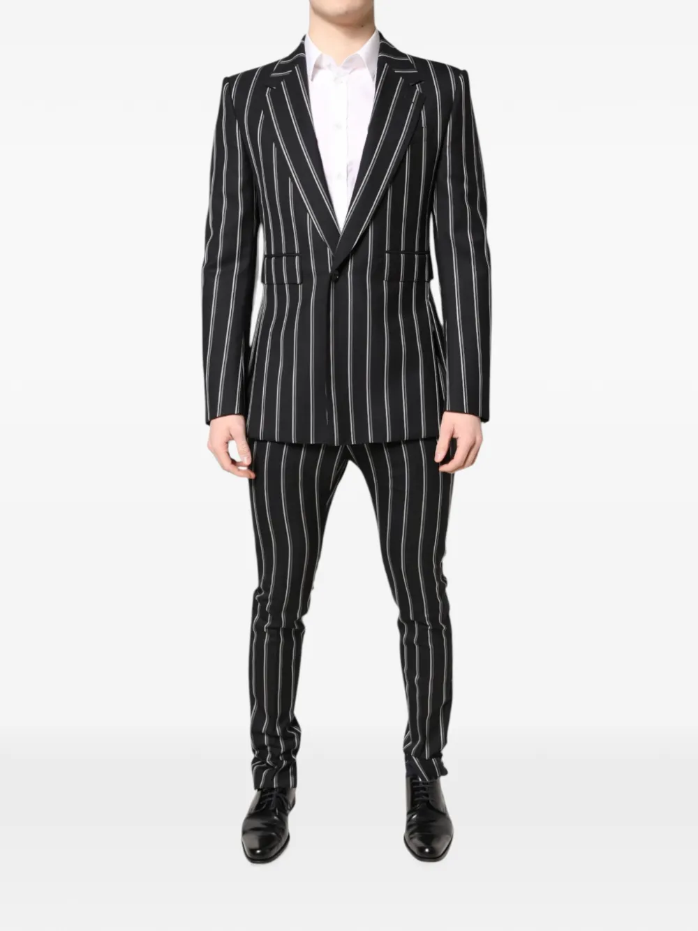 Dolce & Gabbana Sicilia pinstripe-print suit