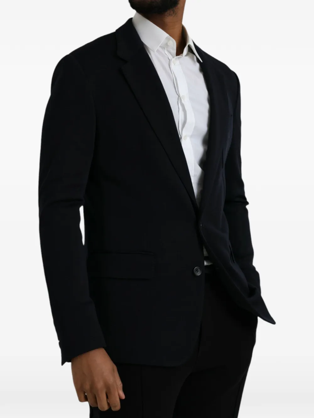 Dolce & Gabbana Blazer met enkele rij knopen Zwart