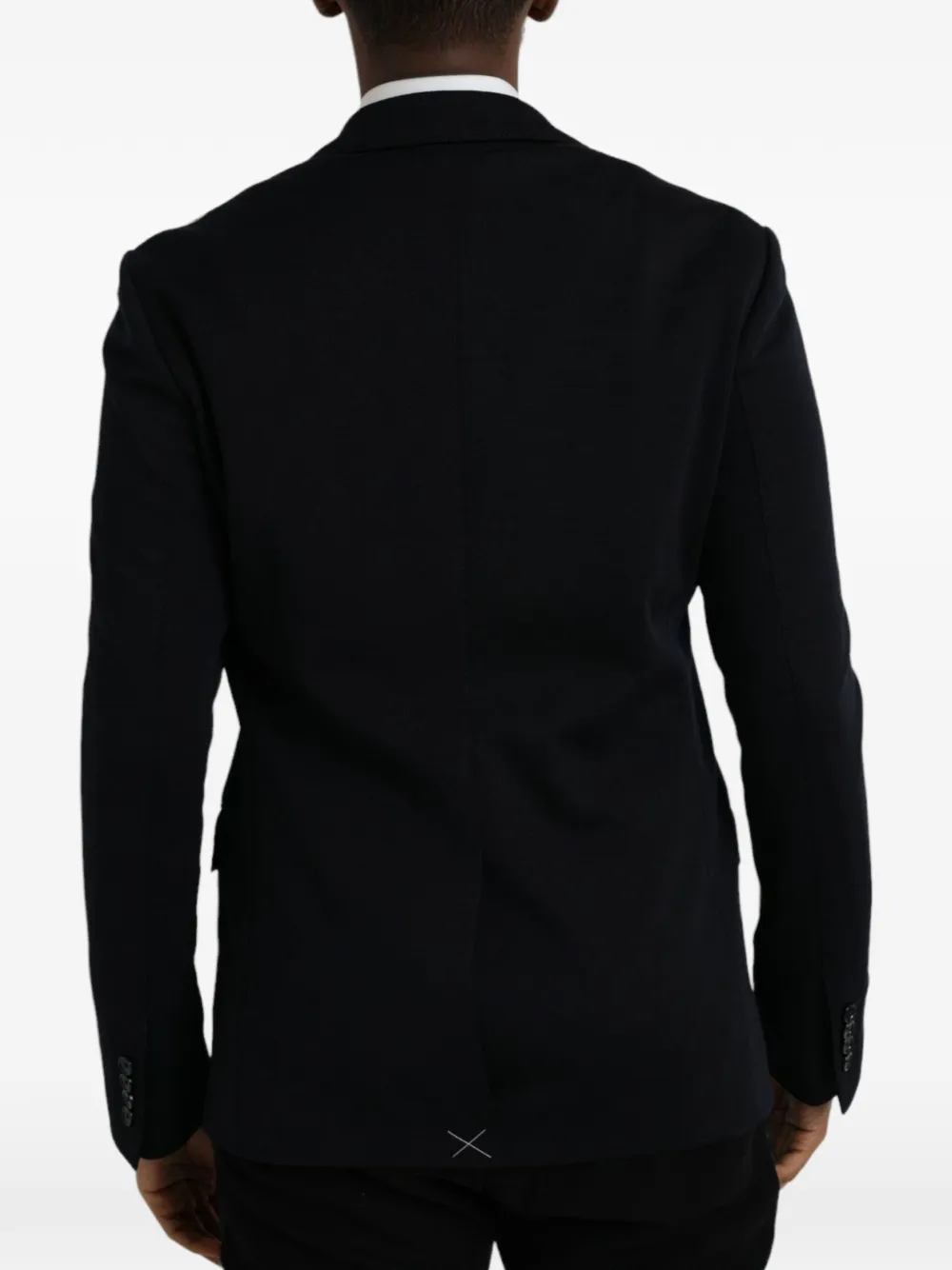 Dolce & Gabbana Blazer met enkele rij knopen Zwart