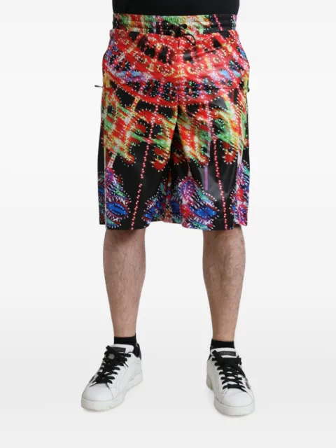 Dolce & Gabbana Luminarie-print swim shorts