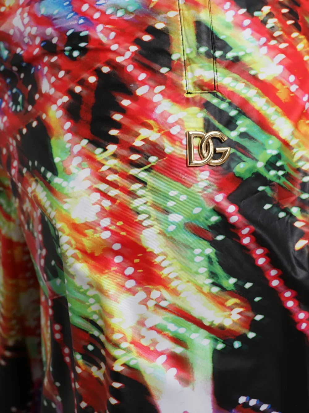 Dolce & Gabbana Zwembroek met Luminarie-print Zwart