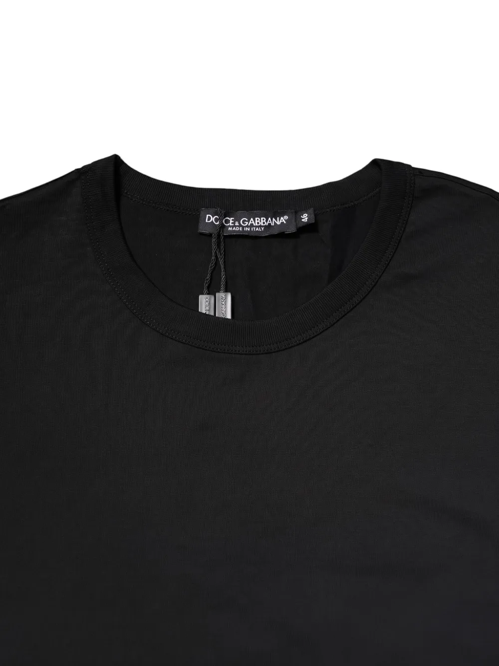 Dolce & Gabbana crew-neck slim-fit T-shirt Zwart