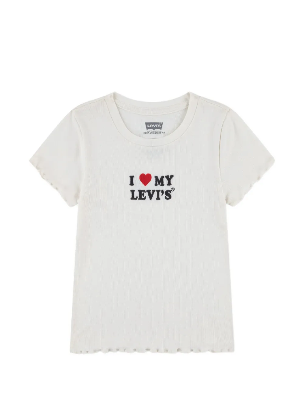 Levi's Kids I Heart My Levis T-shirt - Toni neutri