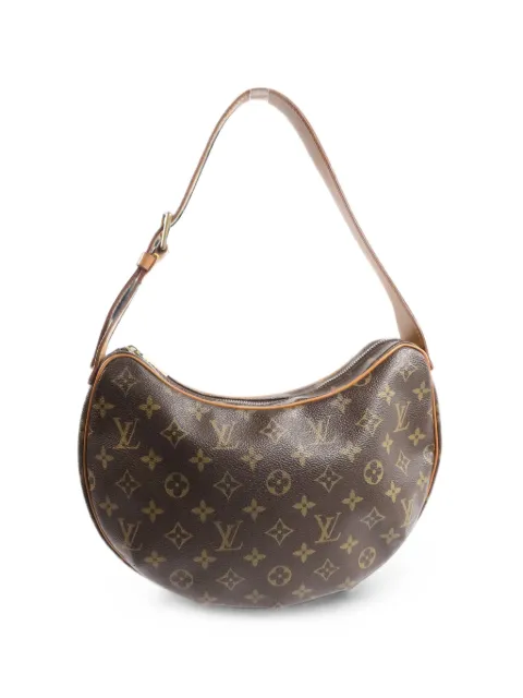 Louis Vuitton Pre-Owned Borsa a spalla MM Croissant Monogram