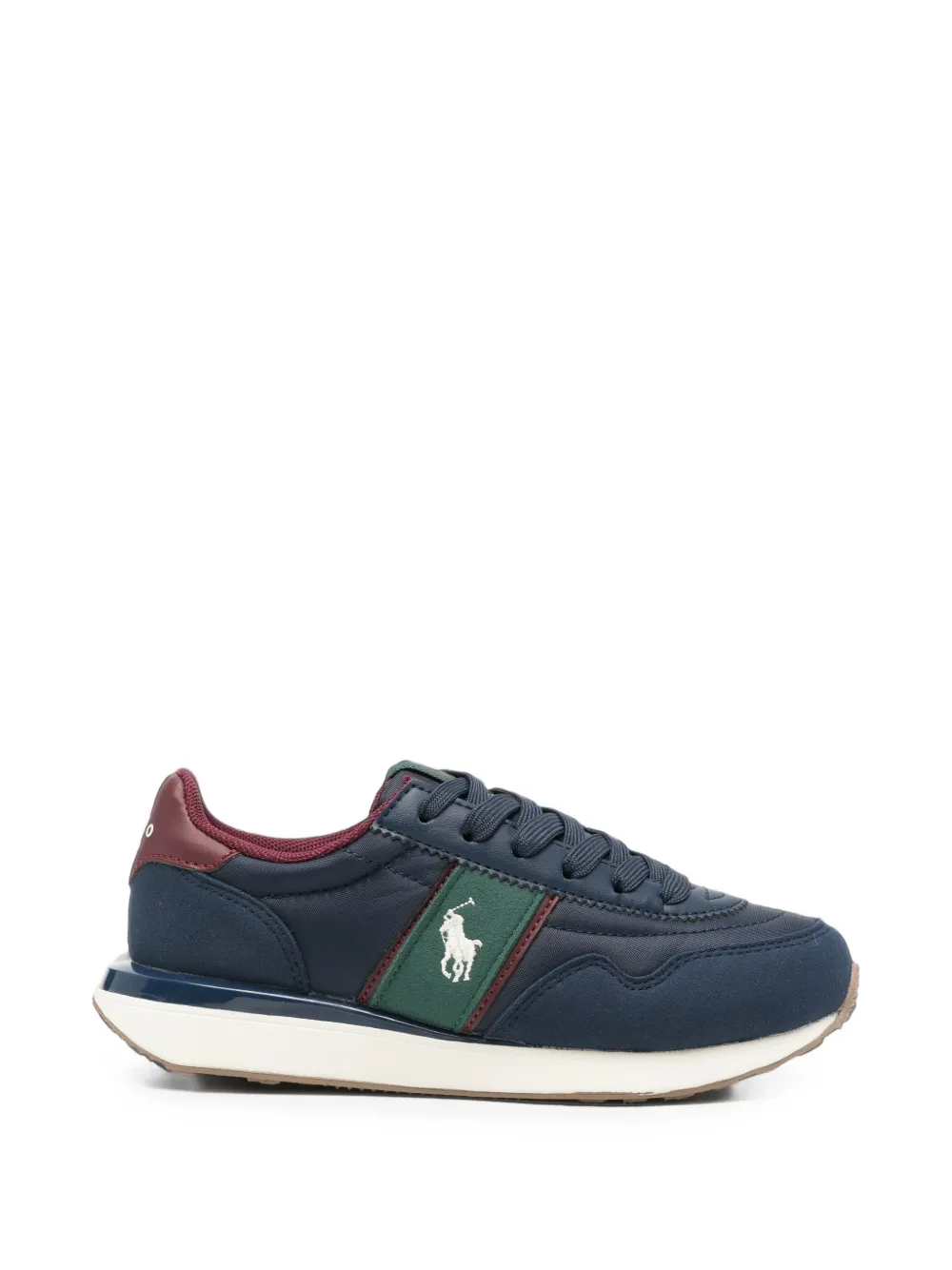 POLO RALPH LAUREN KIDS Train 89 Sport II logo-embroidered sneakers - Blu