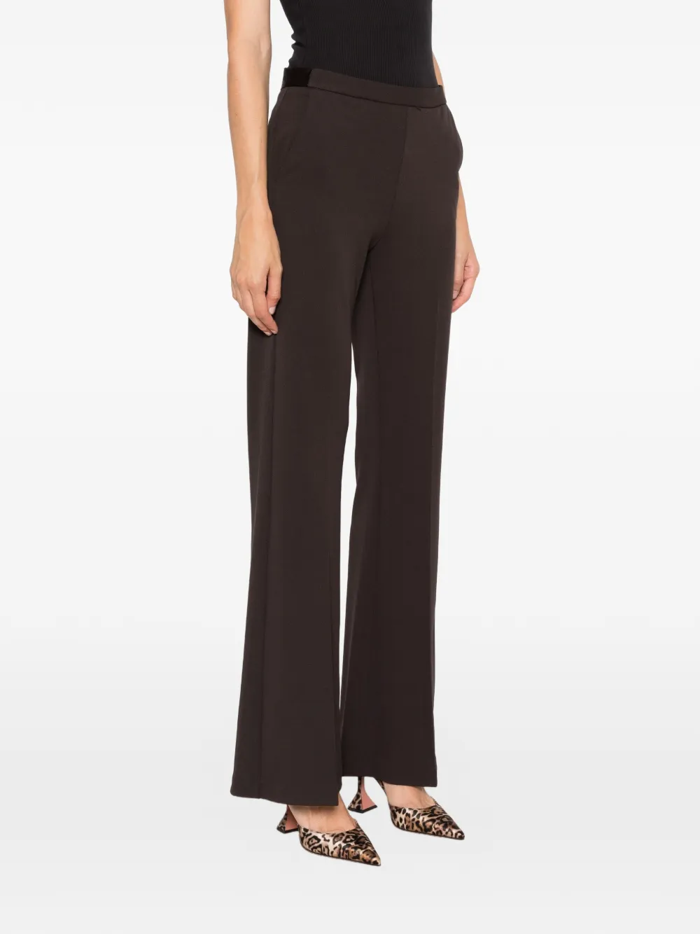 IMPERIAL Flared pantalon Bruin
