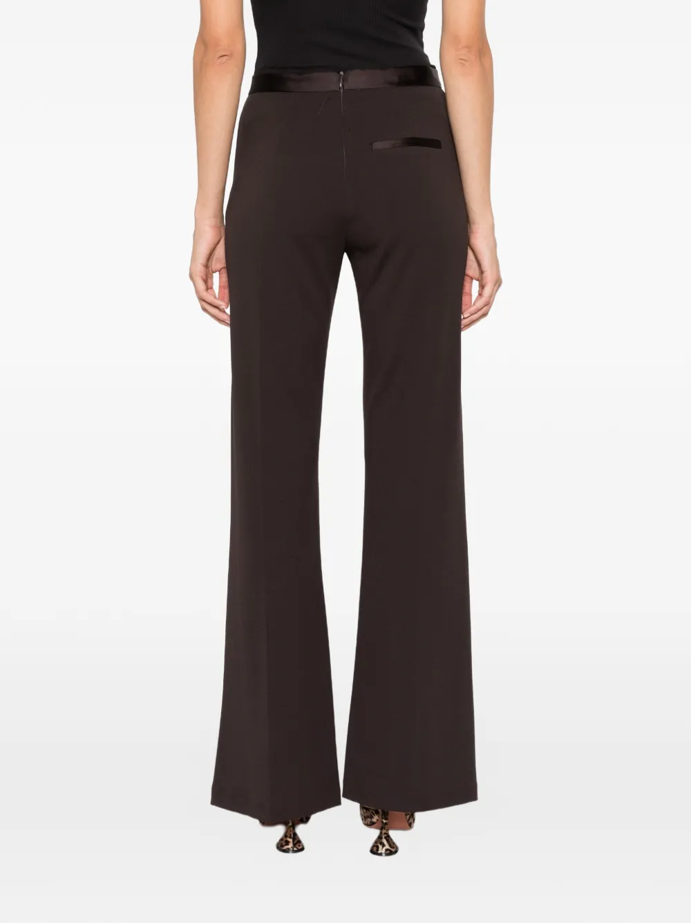 IMPERIAL Flared pantalon Bruin