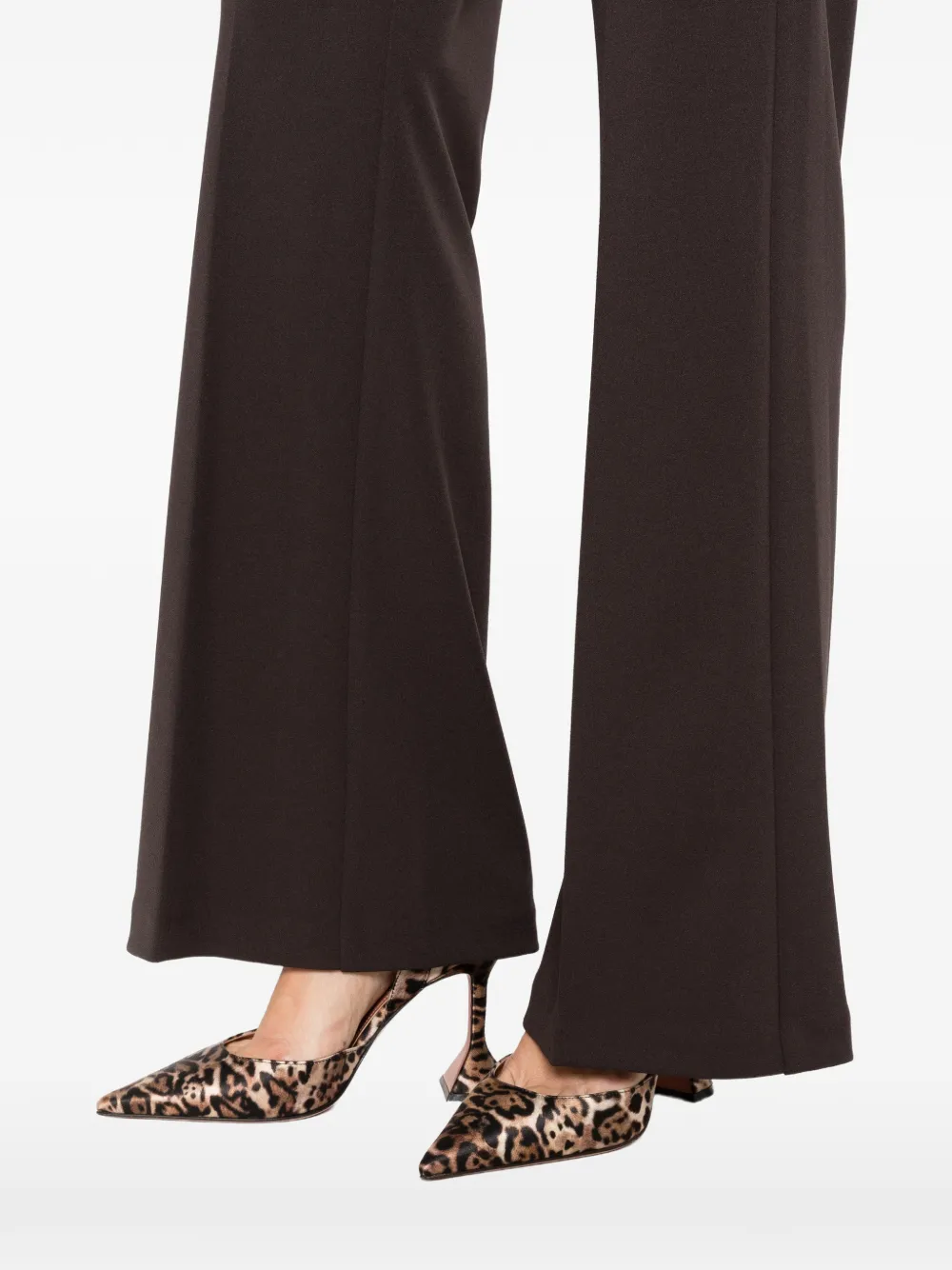 IMPERIAL Flared pantalon Bruin
