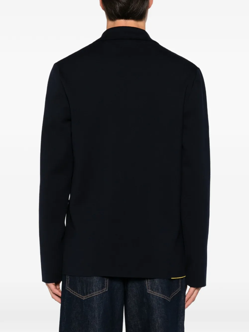 FENDI Blazer met logoband Blauw