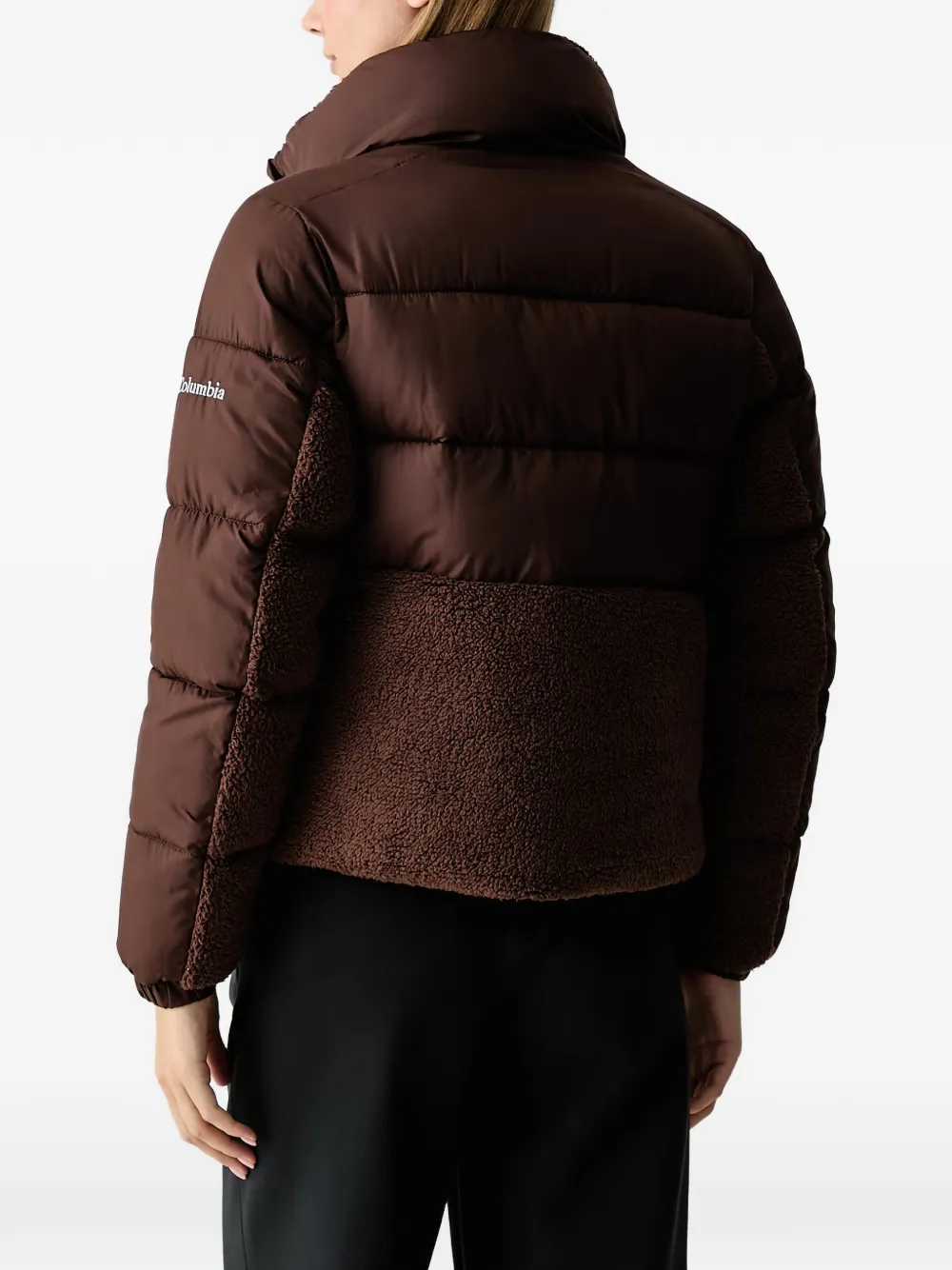Columbia Sportswear quilted fleece-panel jacket Bruin