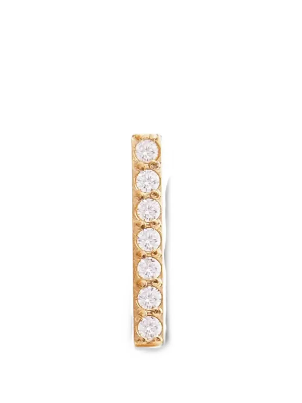Daniel Wellington Crystal bar stud earring