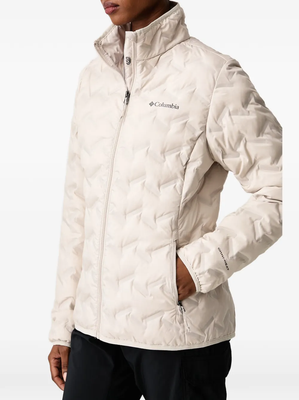 Columbia Delta Ridge™ II gewatteerd jack met hoge hals Beige