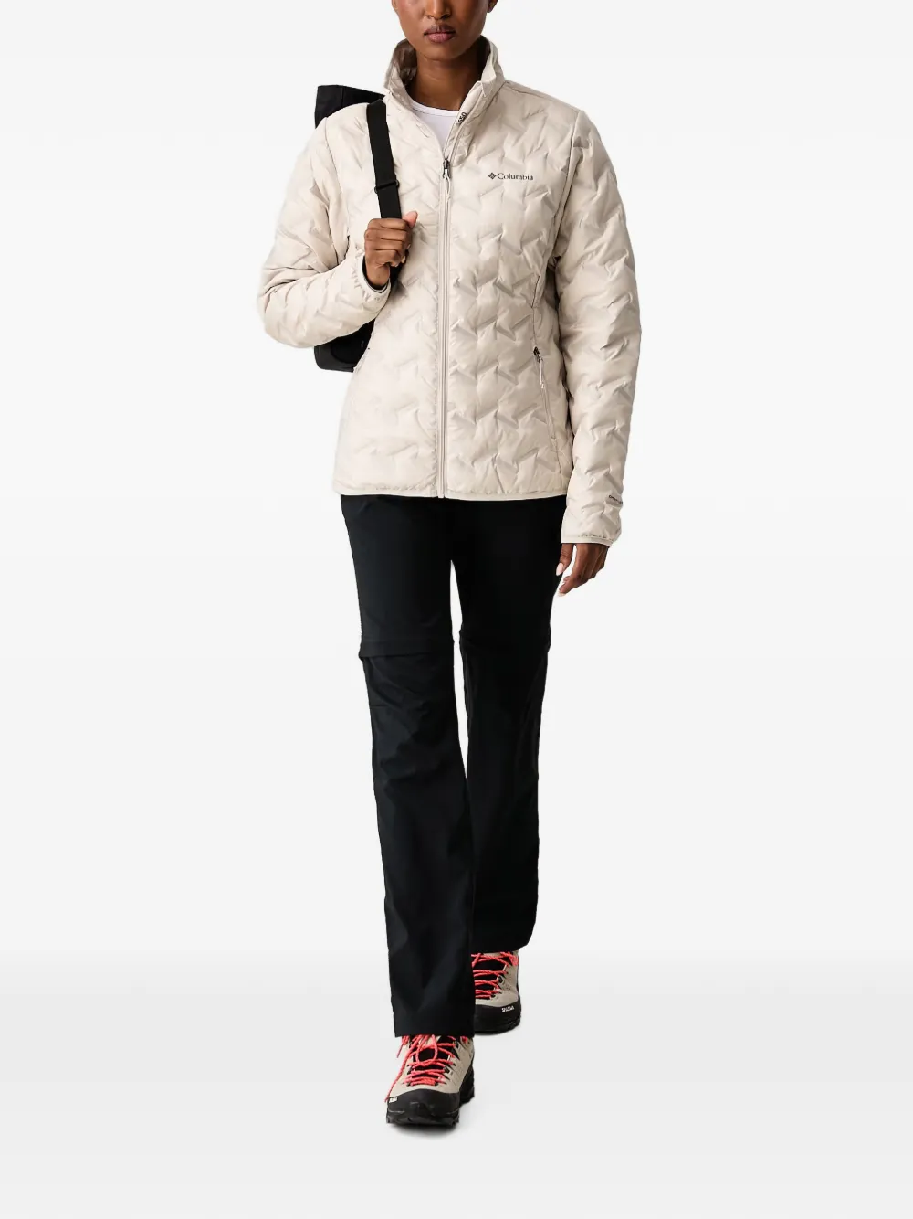 Columbia Delta Ridge™ II gewatteerd jack met hoge hals Beige