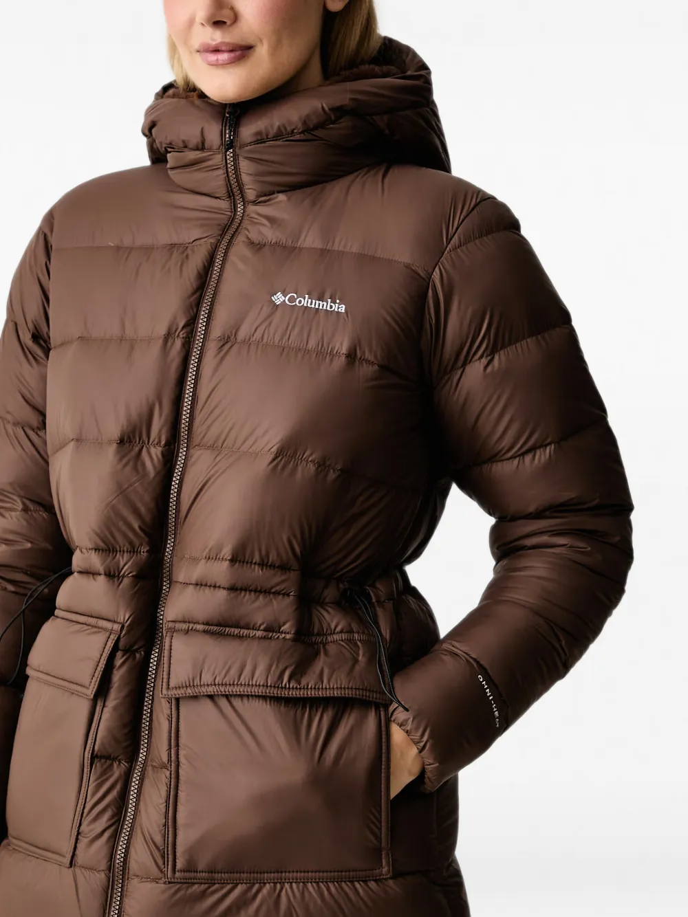 Columbia Harmony Falls™ gewatteerd jack met capuchon Bruin