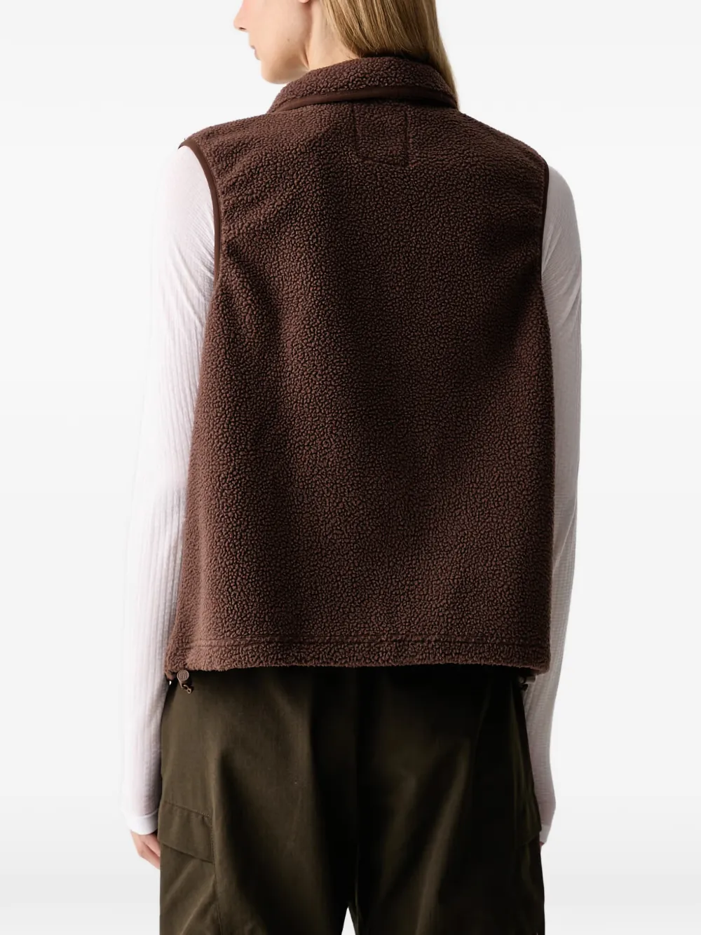 Columbia Helvetia bodywarmer met textuur Bruin