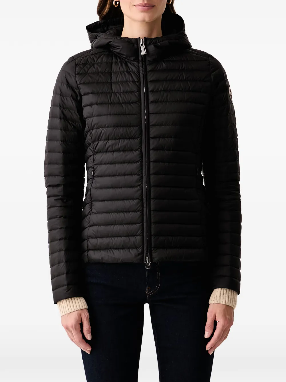 Colmar Gevoerd jack met capuchon Zwart