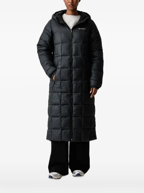 Columbia quilted hooded jacket