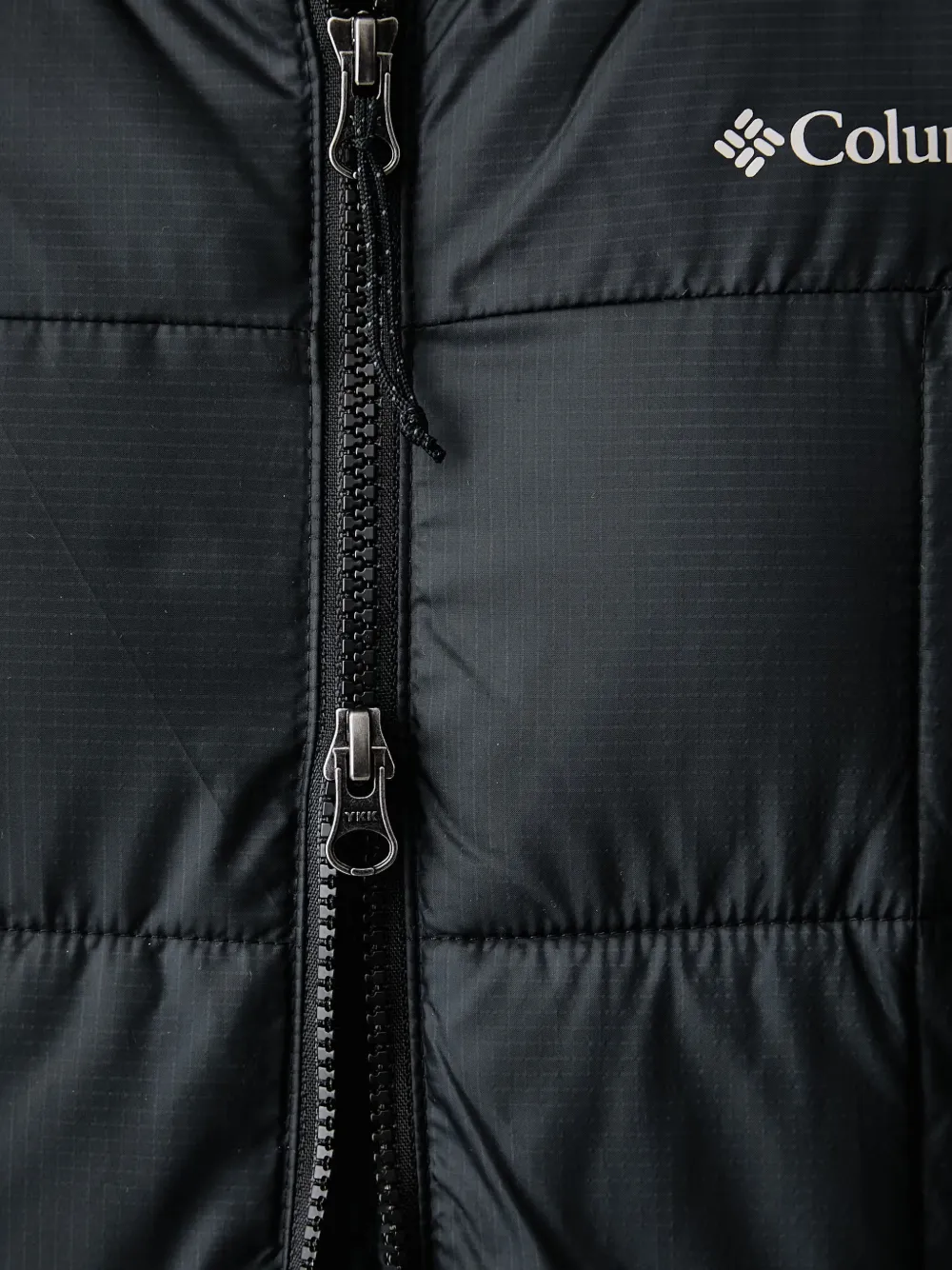 Columbia Gevoerd jack met capuchon Zwart