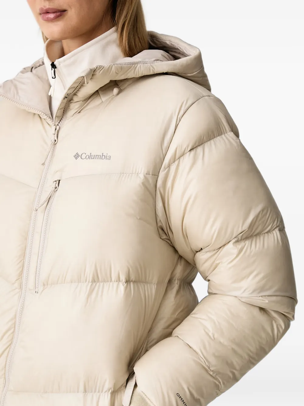 Columbia Cloudview™ donsjack met capuchon Beige